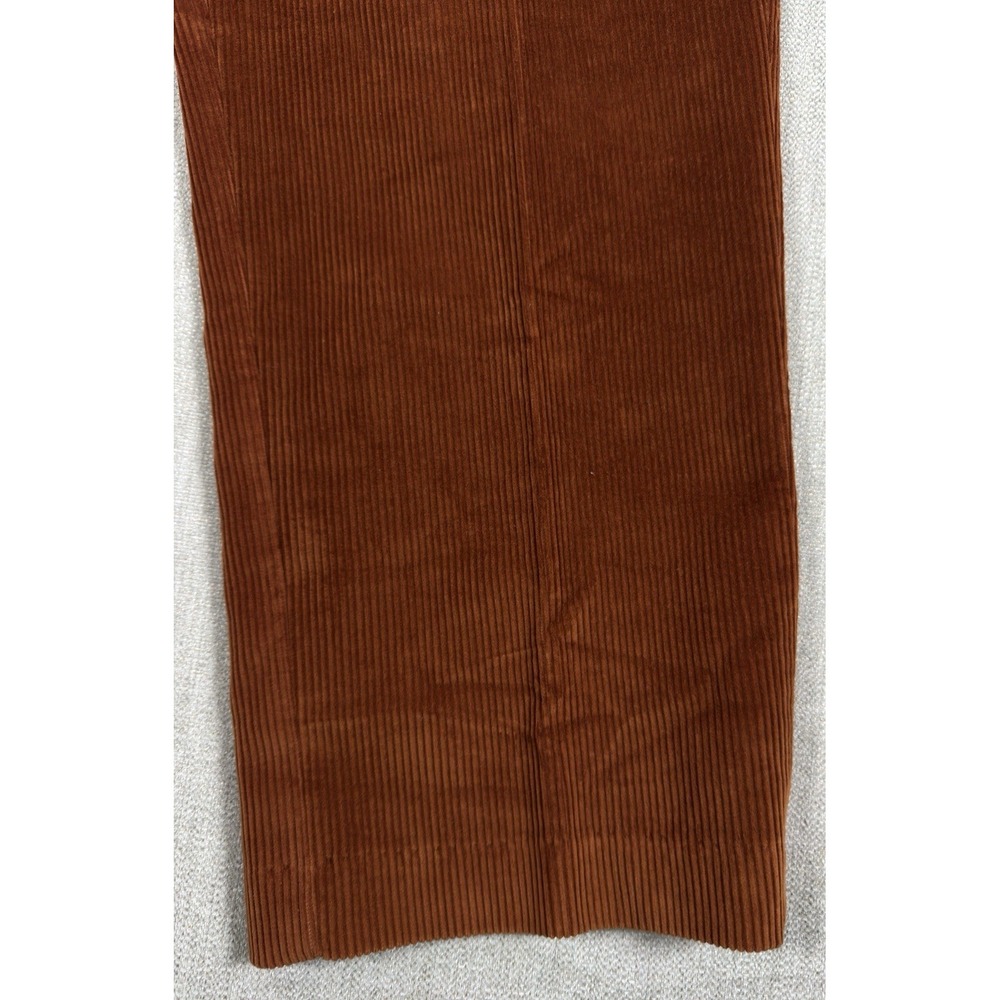 NWT $149 Orvis Wellington Supercord Pants 36x29 Rust Orange Leather Trim - Picture 4 of 16